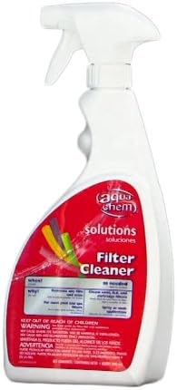 Aqua Chem 23760AQU-04 Filter Cleaner for Swimming Pools (4 Pack), 1 quart