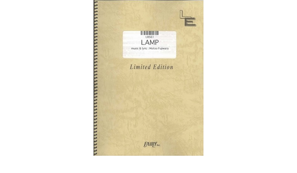 Lamp By Bump Of Chicken Lbs61 Fairy Inc Japan Amazon Com Books