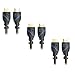 3 Pack of HDMI 6 Feet Cables Category 2 (Full 1080P Capable)