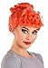 LF Products Pte. Ltd Fun Costumes Women's Deluxe Wilma Flintstone Wig | Standard, Orange