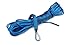 50 ft AmSteel-Blue Synthetic ATV/UTV Winch Cable/Rope - BLUE