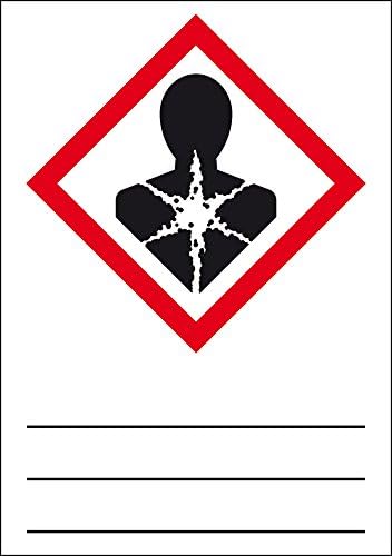 Lemax Simbolo Di Pericolo Salute Pericolo Ghs08 Beschrift U Lamin Schermo 105 X 148 Mm Amazon It Fai Da Te