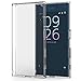 Sony Xperia XZs / XZ Case, MoKo Shock Absorbing TPU Bumper Ultra Slim Clear Protective Case with Anti-Scratch Hard Back Cover for Sony Xperia XZs 2017 / XZ (2016) - Crystal Clear