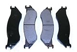Prime Choice Auto Parts SMK702 New Front Semi Metallic Brake Pad Set