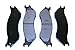 Prime Choice Auto Parts SMK702 New Front Semi Metallic Brake Pad Set