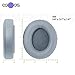 Replacement Earpad cushions For beats by Dr. Dre Studio 2.0 Wired, Studio 2.0 Wireless Over-Ear Headphones (Not For Solo or Studio 1st Gen Headphones) (Grey)