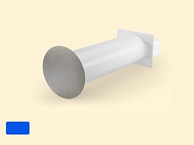 NABER COMPAIR® Flow Star GTS 150 F Mauerkasten Ø150 mm (Eckrohranschluß)