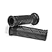 Krator Black Motorcycle Handle Bar Hand Grips 7/8