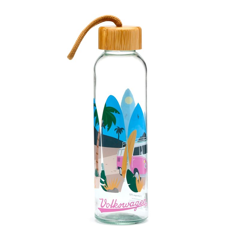 Puckator Falbala (Panacea) Pop Top Asterix 350ml Shatterproof Children's Bottle - Reusable Insulated Active Water Bottle Flask For Girls And Boys With A Carry Handle & Straw - For School Nursery
