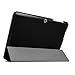 Acer Iconia One 10 B3-A20 case, Pasonomi® Ultra Slim Lightweight PU Leather Folio Case Stand Cover for Acer Iconia One 10 B3-A20 10-Inch Tablet (Black)