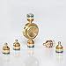 ApexPower EDC Copper Metal Fidget Spinner Spinning 2mins+ Finger Stress Reducer Toy for Boring, Anxiety, Focusing (coppery)