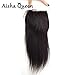 Aisha Queen Straight Silk Base Top Clousure Human Hair 4x4