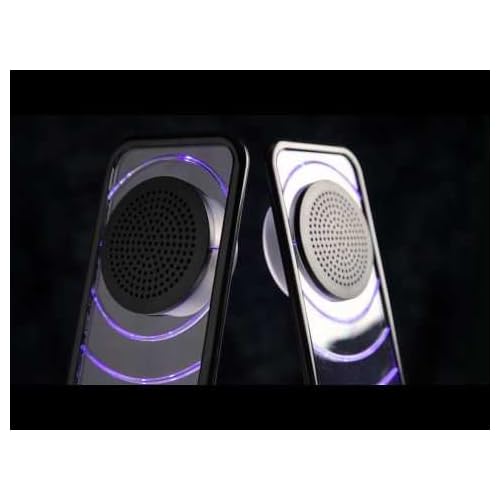 computer speakers light up