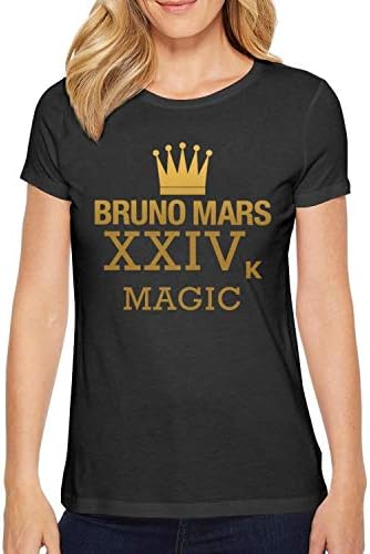 Ddjsklj Bruno-cool-Mars-24-Karat-Magic-t-shirts Women's Funny t Shirts