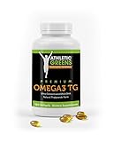 Athletic Greens Omega 3 Fish Oil 180 Softgels, 1300mg