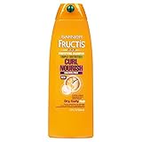 Garnier Hair Care Fructis Triple Nutrition Curl Moisture Shampoo, 13 Fluid Ounce