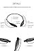 Bluetooth Headset 10H Playing Time,SoundPEATS wireless headphones Neckband Sweatproof Earbuds with Mic(Bluetooth 4.1,workout,Sports) - [Upgraded Version of Q800]