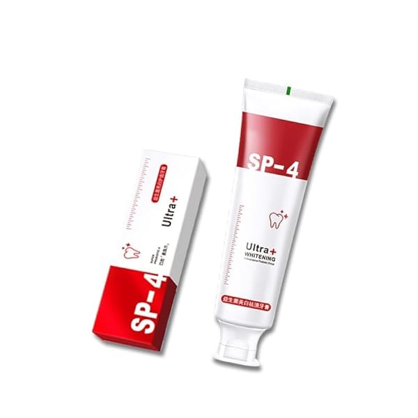 SP-4 TOOTHPASTE WHITENING, SP-4 SUPER TOOTHPASTE, SP-4 BRIGHTENING TOOTHPASTE FRESH BREATH TOOTHPASTE (RED)