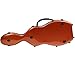Fiberglass Violin Case Cello-Style Full Size 4/4(Copper)
