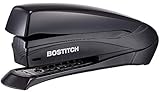 Bostitch/PaperPro Inspire 20 Sheet Stapler - One Finger, No Effort, Spring Powered Stapler - Black (1423)