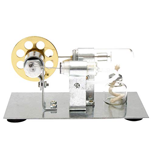 heacker Motor Motormodell Mini-Heißluft-Dampf-Kraft pädagogisches Spielzeug Physik Experiment Teaching Supplies – Bild 6