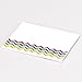 School Adventures Teacher Adhesive Sticky Note Pack / 5 Classroom Student Sticky Note Pads / 50 Daycare Educator Tutor Paper Sheets Per Pad/Made in The USA