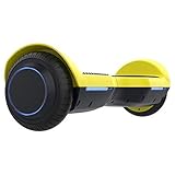 GOTRAX SRX Hoverboard - UL2272 Self Balancing Hover Board w/Bluetooth Speakers (Yellow)