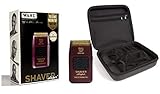 Wahl Professional 5-Star Series Rechargeable Shaver/Shaper #8061-100 with Travel Storage Case #90731 Great for Barbers and Stylists