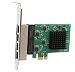 4 Port (Quad) Gigabit Ethernet PCI Express 2.1 PCI-E x1 Network Adapter Card (NIC) 10/100/1000 Mbps Card with Realtek Chipset primary