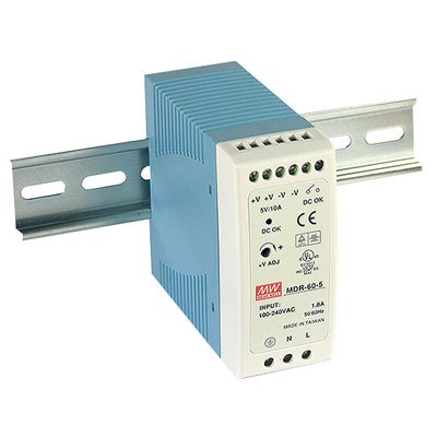 Din rail power supplies 60w 24v 2.5a