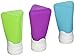 Cool Gear Go-Gear Silicone Squeezable Travel Tubes (3 oz - 3 Pack)