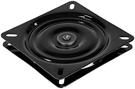 Etermal Boat Seat Swivel Base，360 Degree Rotating Flat Heavy Duty Seat Swivel Base 6.3" x 6.3" for Bar Stool, Chair, Boat or Van Pilot Seat