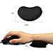 BicycleStore Keyboard Wrist Rest Pad & Mouse Wrist Rest Support Pad Set With Memory Foam for Computer Laptop Easy Typing & Pain Relief (Black)