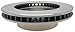 ACDelco Silver 18A102A (19241904) Non-Coated Front Disc Brake Rotor