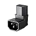 Herfair IEC C14 to C13 Power Adapter PDU Plug/Socket UP 90 Degree Wall-Mounted LCD TV
