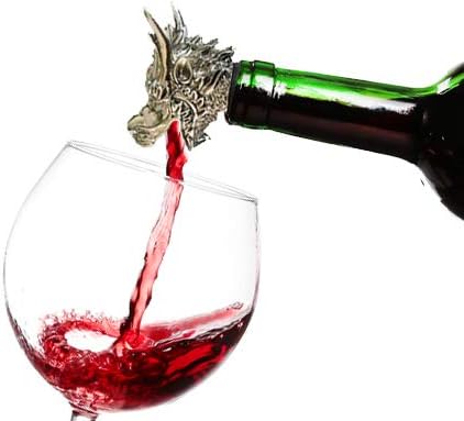 Amazon Com Dragon Wine Pourer Kitchen Dining