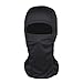 Face Mask, Wind-Resistant Hinged Balaclava, Black