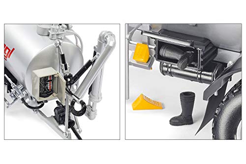 WIKING 077337 Fliegl VFW 18.000 Profiline / Schlitzgerät Universal 15 m, Modell, 1:32, Metall/Kunststoff, Ab 14 Jahre, Viele Funktionen, Funktionsfähiges Schlitzgerät, Verstellbare Schlitzeinheit – Bild 6