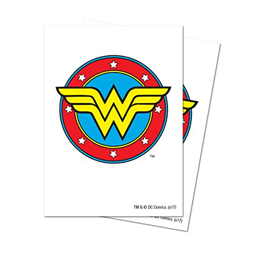 Ultra Pro Official Justice League Wonder Woman Deck Protector Sleeves (65ct)