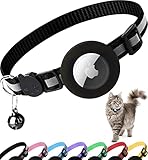 Dgerp Airtag Cat Collar Breakaway, Reflective