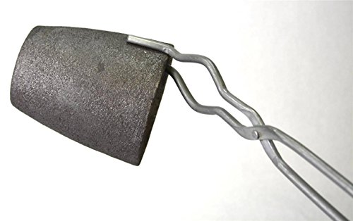 19" Graphite Foundry Crucible Bent Tongs Melting Casting Gold Silver Copper