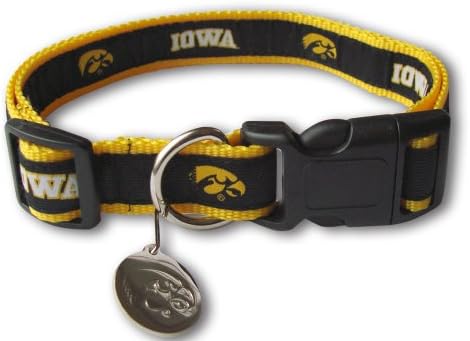 Sporty K9 NCAA Dog Collar. Premium Adjustable Dog Collar - Football/Basketball Collar for Dogs & Cats. - Durable Sports PET Collar - 2 in 24 School Teams - College PET Collar - Collegiate Dog Collar
