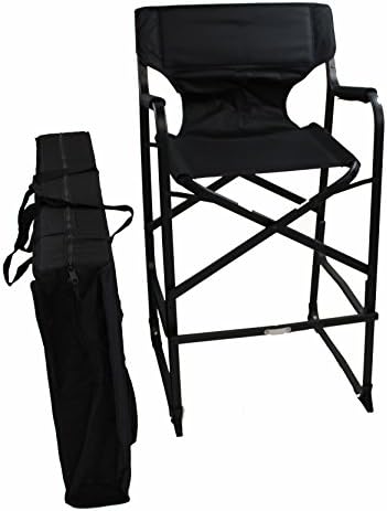 World Outdoor Products Lightweight PROFESSIONAL EDITION Tall Directors Chair with Carry/Storage Bag