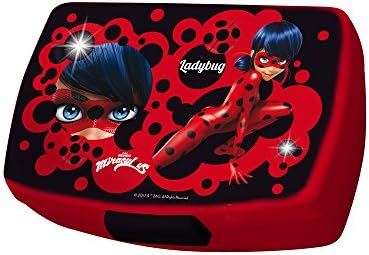 Lady Bug Miraculous Lunchbox (CYP Imports lb-01-lb)