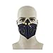 CFORWARD Dustproof Mask Activated Carbon Filtration Exhaust Gas Anti Pollen Allergy PM2.5 Face Mask for Running Cycling and Other Outdoor Activities