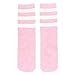 Zando Cotton Casual Knee High Triple Stripes Athletic Tube Socks for Kids