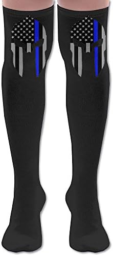SOCKS164 New Sock Spartan Mask American Flag.jpg Fashion Stylish Comfortable Knee High Socks Long Socks for Women and Men