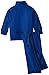 adidas Baby Boys' Iconic Tricot Jacket and Pant Set, Blue/Black, 12 Months