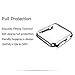 Apple Watch 42mm Series 2 SCREEN PROTECTER CASE,Anrain Ultra Thin 9H Hardness[Full Coverage] Electroplate Screen Protecter with Metall Bumper for Series 2 and Nike+,Silver