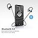 [Upgraded] Bluetooth Headphones, SoundPEATS Sports Wireless Earbuds, IPX6 Waterproof Headphones with Mic, Richer Bass HiFi Stereo in-Ear Earphones, 10 Hours Playtime Noise Cancelling Headsetsthumb 1